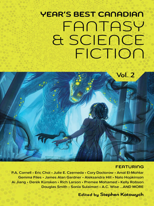 Cover image for Year's Best Canadian Fantasy and Science Fiction